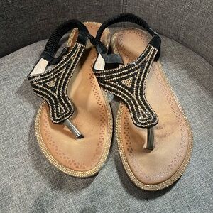 Rhinestone sandals